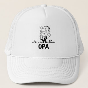 Neue Opa-T - Shirt und Geschenke lächeln Truckerkappe
