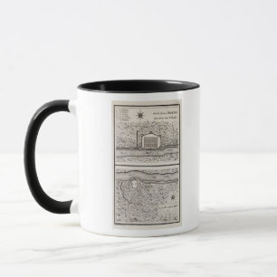 Neue Orleans aus dem Fort St. Charles Tasse