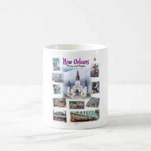 Neue Orleans-Places&People Tasse