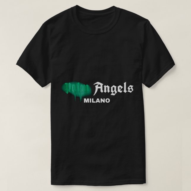 Neue Palm Angels Sprayed Print Logo Leicht Gewicht T-Shirt (Design vorne)