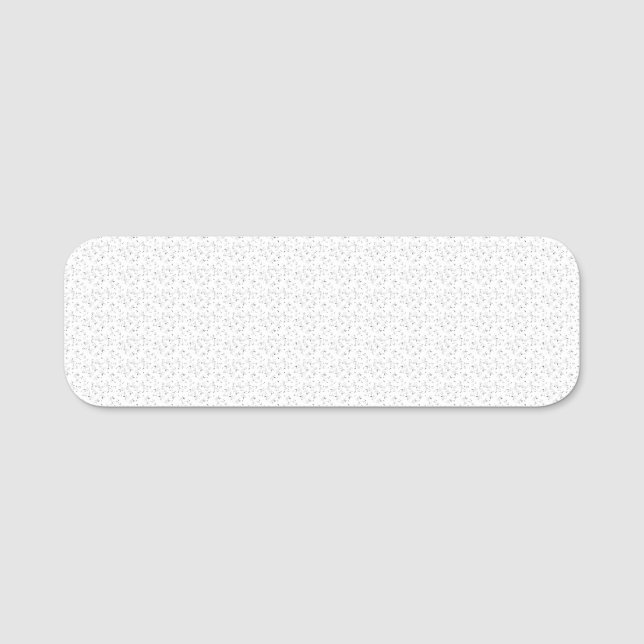 Neue personalisierbare TextLogo-Namensmarken Namensschild (Vorderseite)