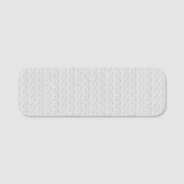 Neue personalisierbare TextLogo-Namensmarken Namensschild (Vorderseite)