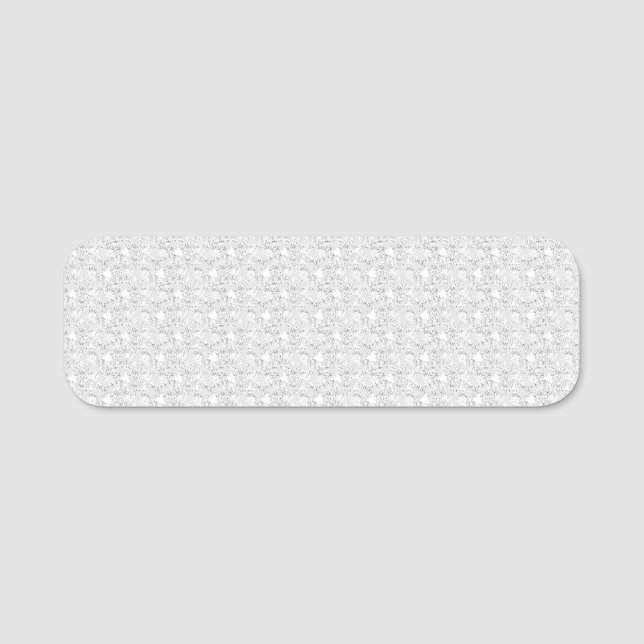 Neue personalisierbare TextLogo-Namensmarken Namensschild (Vorderseite)