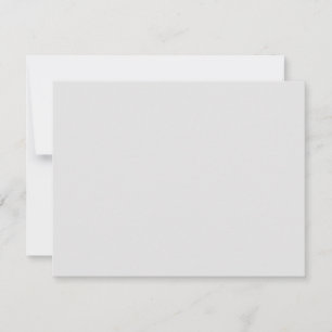 Neue personalisierte Text-Logo-Flat-Notizkarte Mitteilungskarte