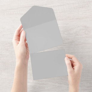 Neue personalisierte Text-Logo-Hochzeitseinladung All In One Einladung