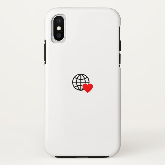 Neue personalize Text Logo Case Mate Tough Apple i (Rückseite)