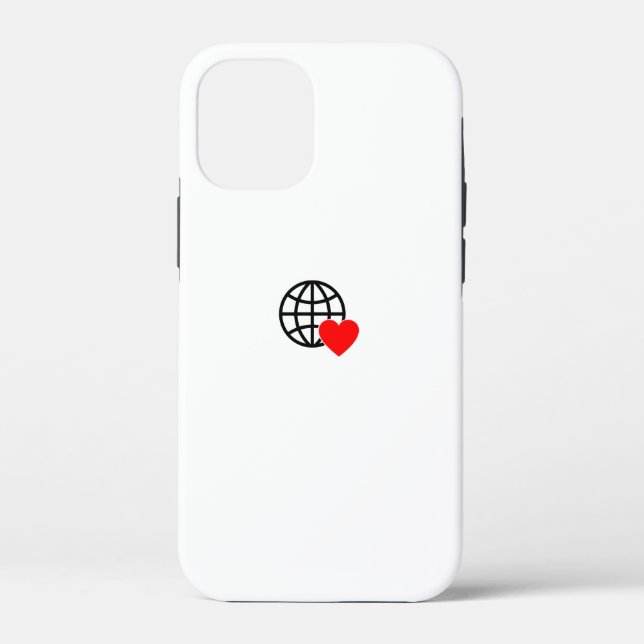 Neue personalize Text Logo Case Mate Tough Apple i (Rückseite)