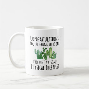 Neue Physiotherapeutin gibt Kaffeepause-Tasse Kaffeetasse