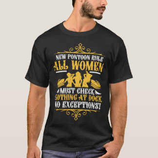 Neue Pontoon-Regel I Pontooning T-Shirt