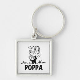 Neue Poppa-T - Shirt und Geschenke lächeln Schlüsselanhänger