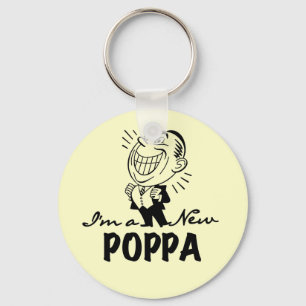 Neue Poppa-T - Shirt und Geschenke lächeln Schlüsselanhänger
