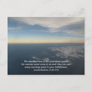 Neue Postkarte jeden Morgen