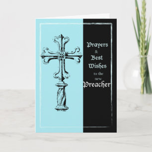 Neue Preacherordnung Glückwunsch Cross auf B Karte