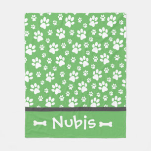 Neue Puppy-Dog-Pag Drucken Personalisierten Add-Na Fleecedecke