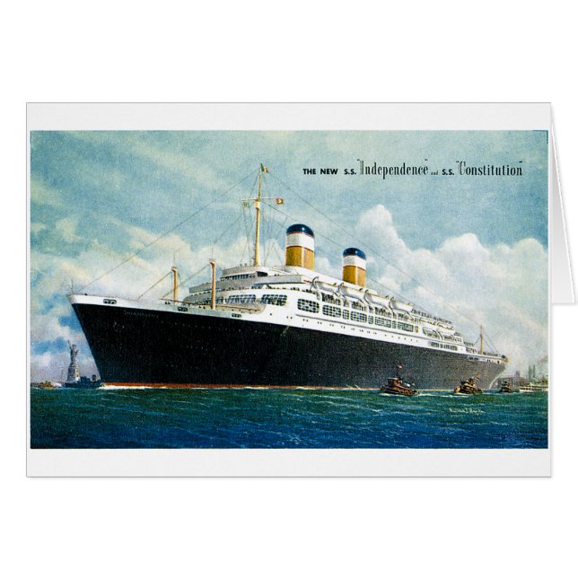 Neue S.S. Independence und S.S. Constitution (Vorderseite (Horizontal))