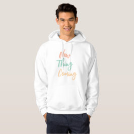 Neue Sache kommt frische Farbe Druck Hoodie