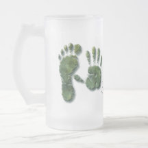 Neue Säugling-Hand-Fußabdruck