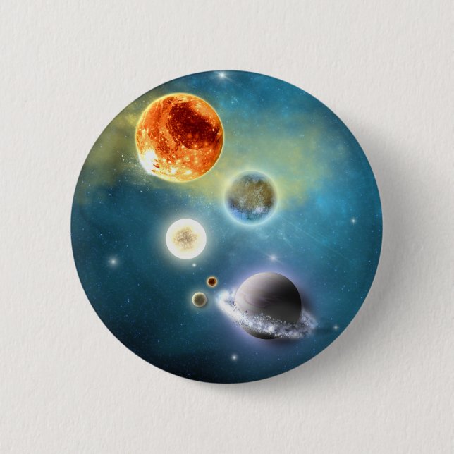 Neue Schaltfläche für das Sonnensystem Button (Vorderseite)