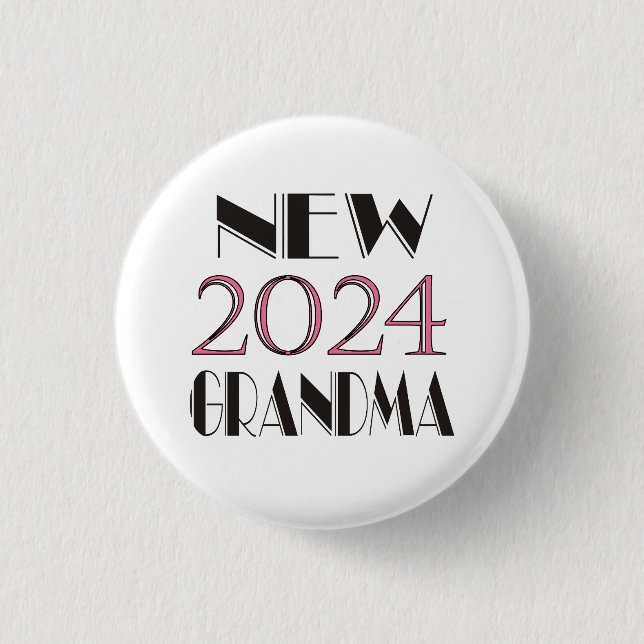Neue Schaltfläche Oma 2024 Button (Vorderseite)