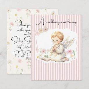Neue Segnung Baby Shower Digital-Download Einladung
