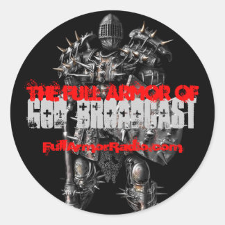 NEUE "Spike"-Aufkleber Runder Aufkleber