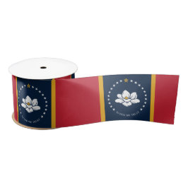 Neue Staatsflagge in Mississipi Satinband