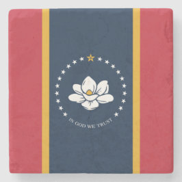 Neue Staatsflagge in Mississipi Steinuntersetzer