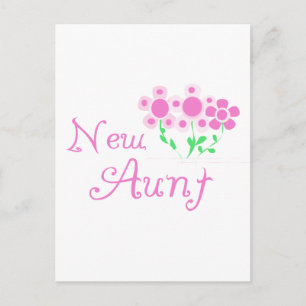 Neue Tante Rosa Blume Tshirts und Geschenke Postkarte