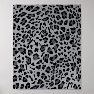 Neue Textur aus Leopard 11 Poster