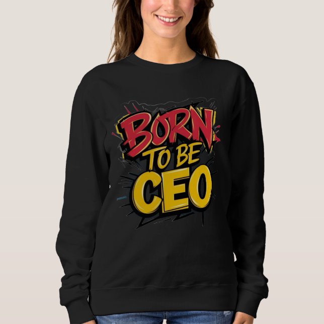 neue trendige Kapuzenpullover Sweatshirt (Vorderseite)