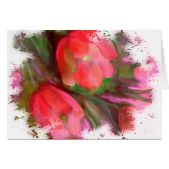 Neue Tulpen Karte