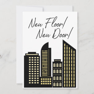 Neue Tür Neue Wohnung Ankündigung