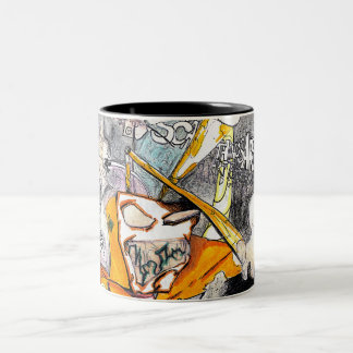 Neue Tür-Tasse Zweifarbige Tasse