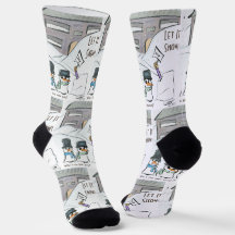 Neue Typ-Crew-Socken