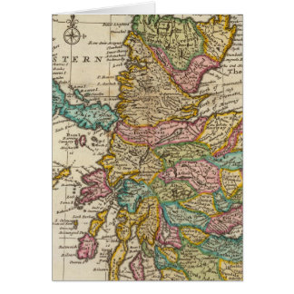 Neue und richtige Karte von Schottland und den Ins