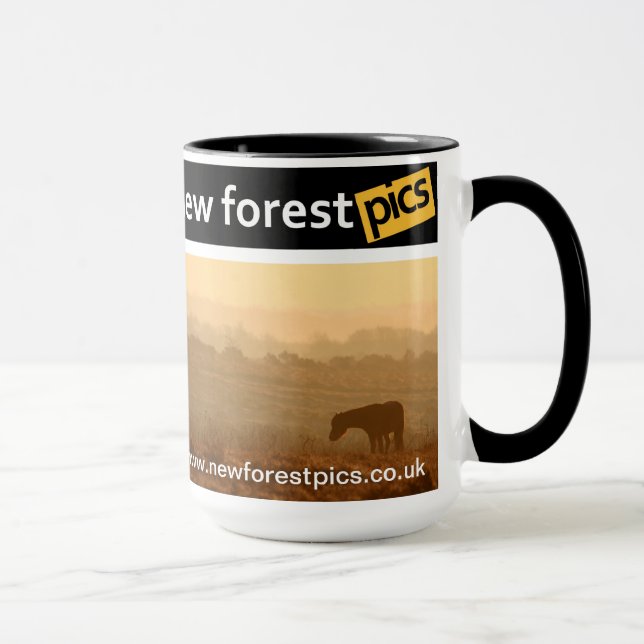 Neue Waldpics-Tasse Tasse (Rechts)