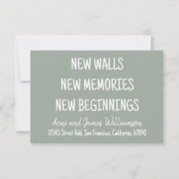 NEUE WÄNDE NEUE ERINNERUNGEN - NEUE ANFANG