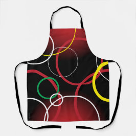 Neue Wave Airbrush All-over Print-Schürze Schürze