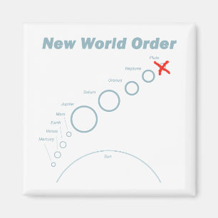 Neue Weltordnung Magnet