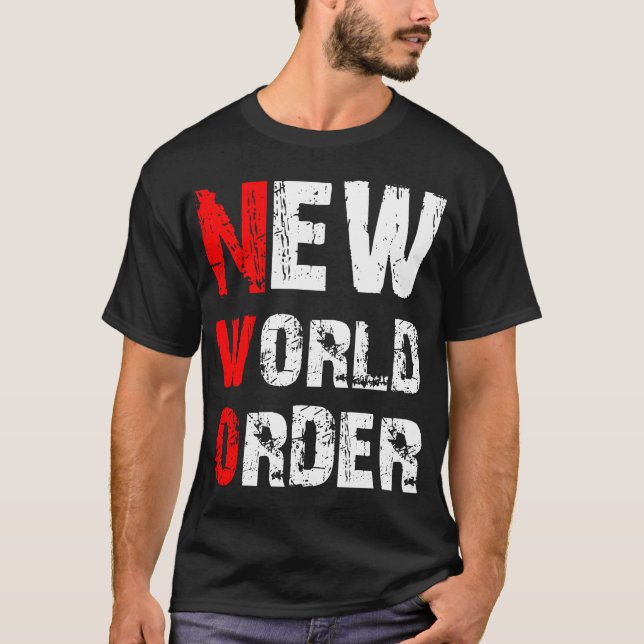 Neue Weltordnung T-Shirt (Vorderseite)