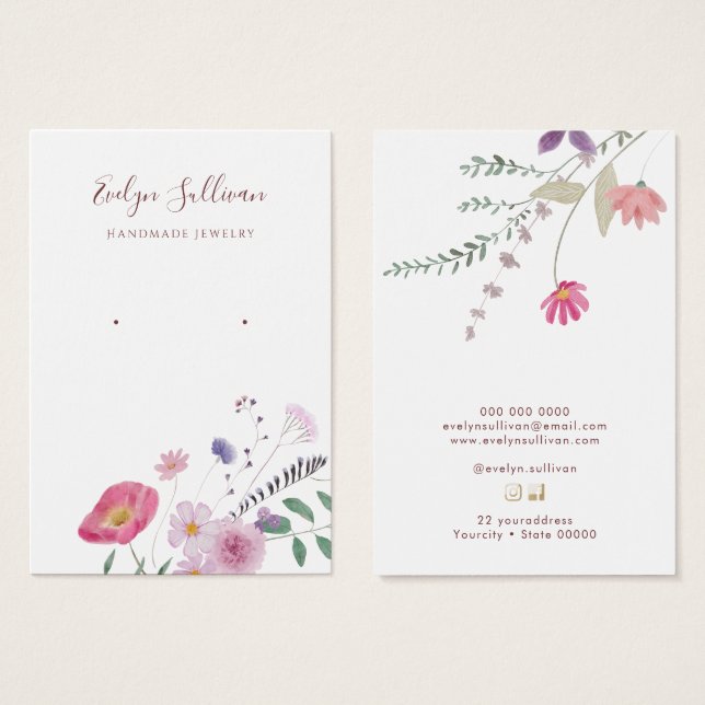 Neue Wildblumen, die die Grafikkarte verdienen (Vorne & Hinten)