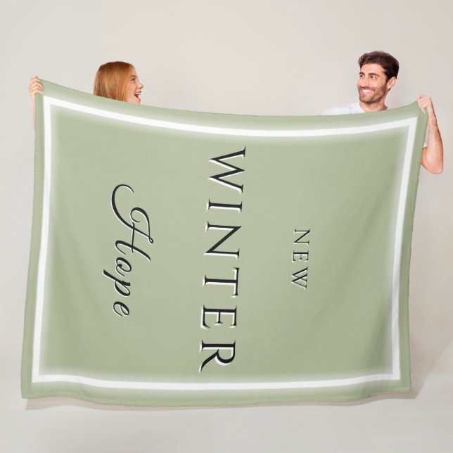 Neue Winterhope Fleecedecke (Beispiel)