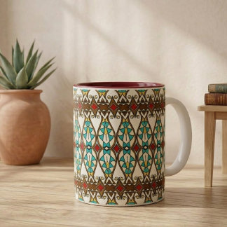 Neue Wüstenblume Zweifarbige Tasse