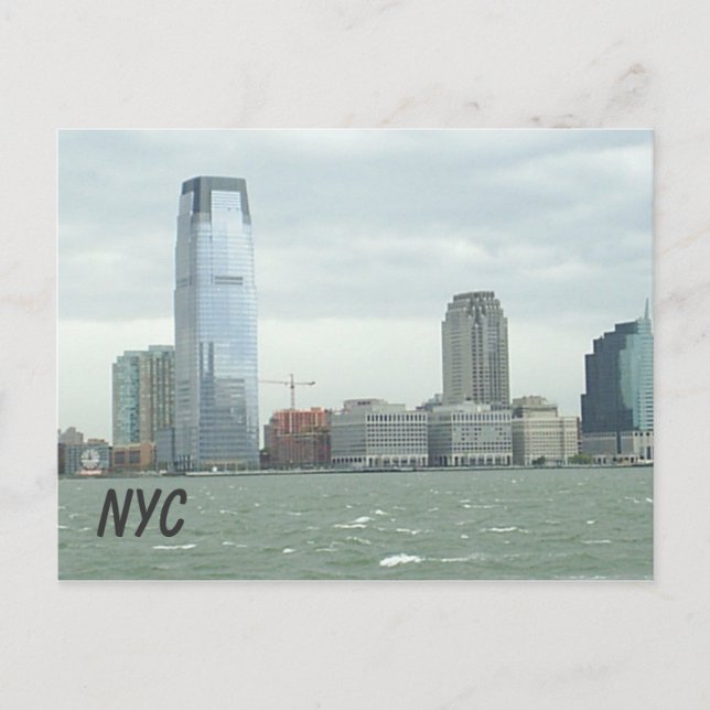 neue York Skyline Postkarte (Vorderseite)