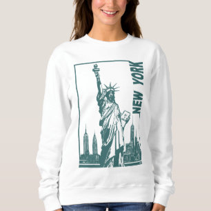 Neue York-Statue der Freiheit Sweatshirt