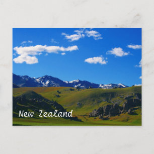 neue Zeeland-Landschaft Postkarte