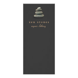 Neue Zeitalter Zen Stones Holistische Heilkunst Werbekarte