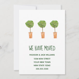 Neue Zuhause Änderung der Anschrift Ankündigun