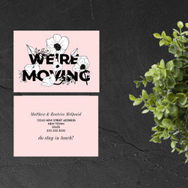 Neue Zuhause | Änderung der Anschrift | Rosa Flora