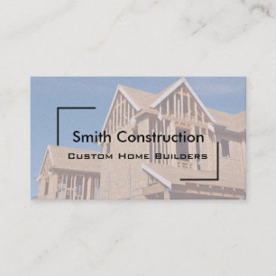 Neue Zuhause Construction Business Card Visitenkarte